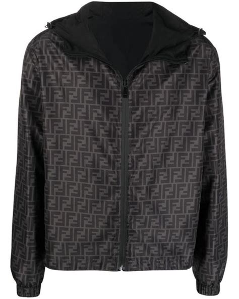 fendi butterfly jacket zip up|Fendi men's outerwear.